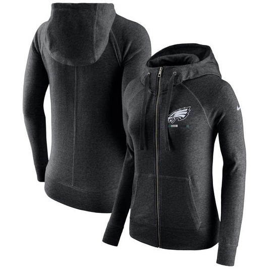 Philadelphia Eagles Activewear Tech Fleece Zip-Up Hoodie (Women)