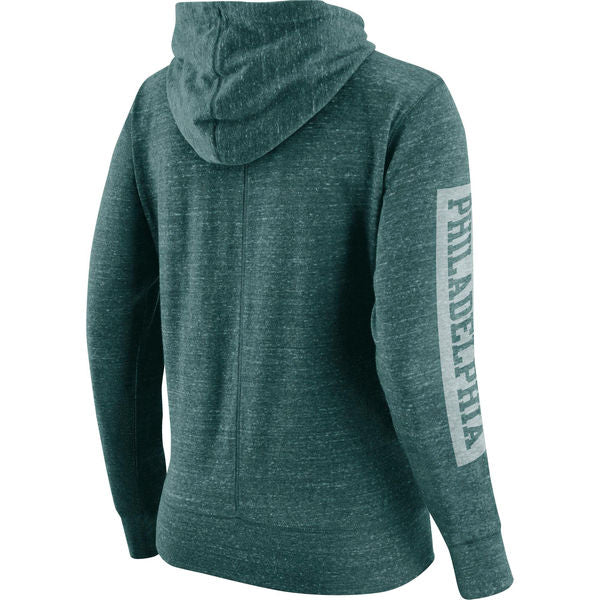 Philadelphia Eagles Activewear Zip-Up Hoodie (Women)