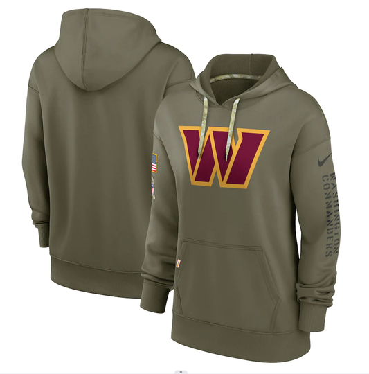 Washington Commanders Salute to Service Hoodie Women