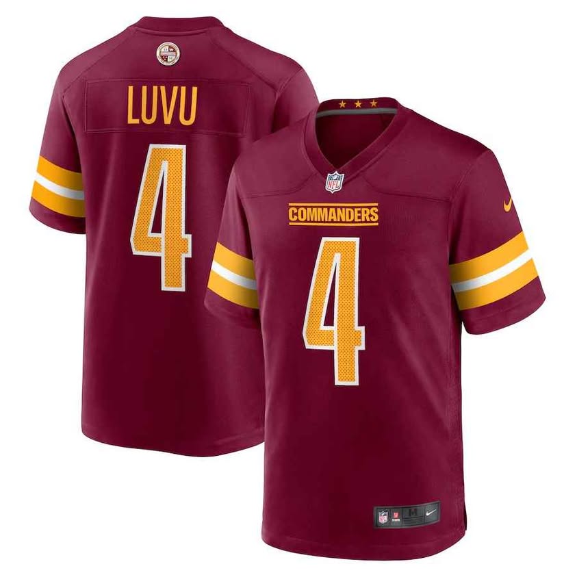 Frankie Luvu  Washington Commanders Game Day Jersey (Men)