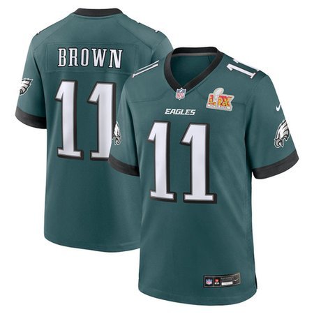 A.J. Brown Philadelphia Eagles Super Bowl Game Day Jersey (Men)