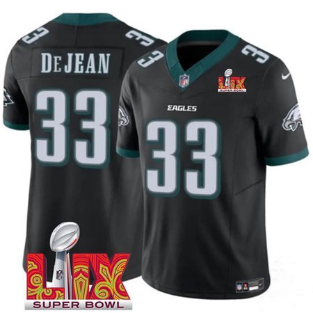 Cooper DeJean Philadelphia Eagles Super Bowl Game Day Jersey (Men)