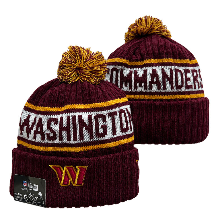 Washington Commanders Winter Beanie Unisex