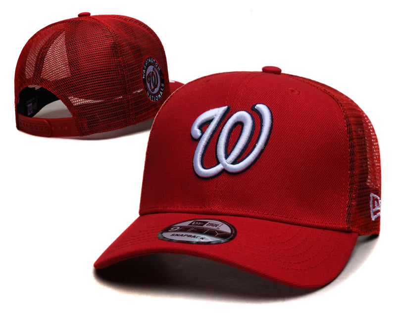 Washington Nationals Curved Bill Snapback