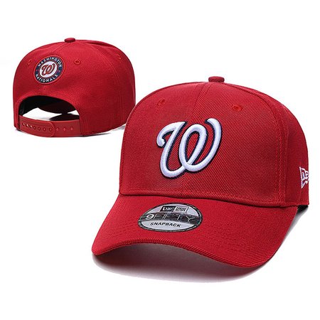 Washington Nationals Curved Bill Snapback