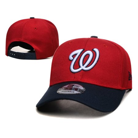 Washington Nationals Curved Bill Snapback